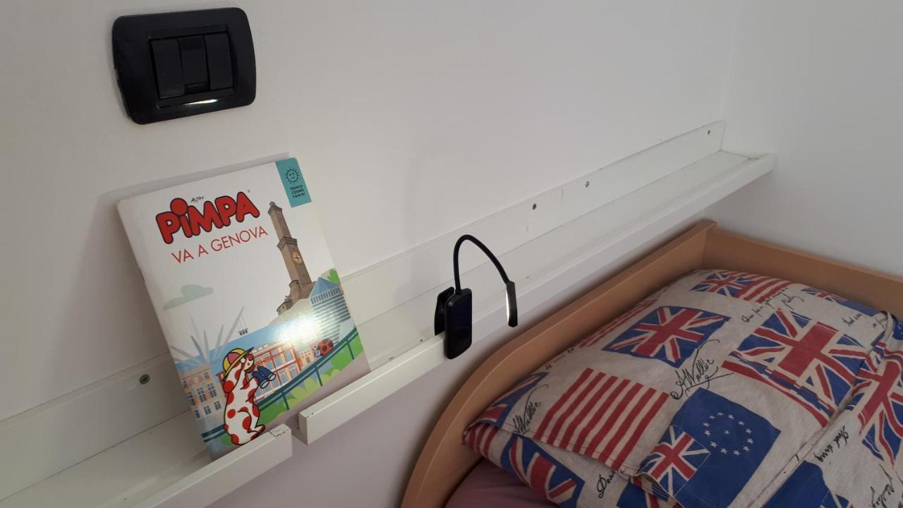 Ca'Saetta Bnb Holiday Home - Park & Go To Genoa Aquarium And Old Town Eksteriør bilde